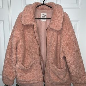 Pink Sherpa / Teddy Bear Coat